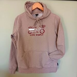Patagonia Live Simply Market Bike Midweight Hoodie Woman's S
